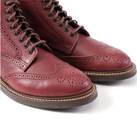 GLOVER BROGUES / CONCERIA 800 VACCHETTA BURGUNDY