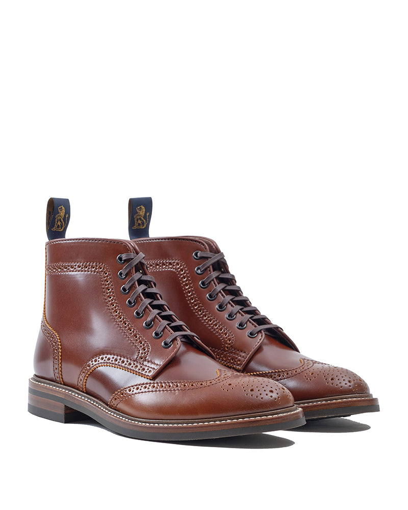 キル　オールドジャラ WEBSITE EXCLUSIVE OFFER COMBAT BOOTS / SHINKI HIKAKU SHELL CORDOVAN OL