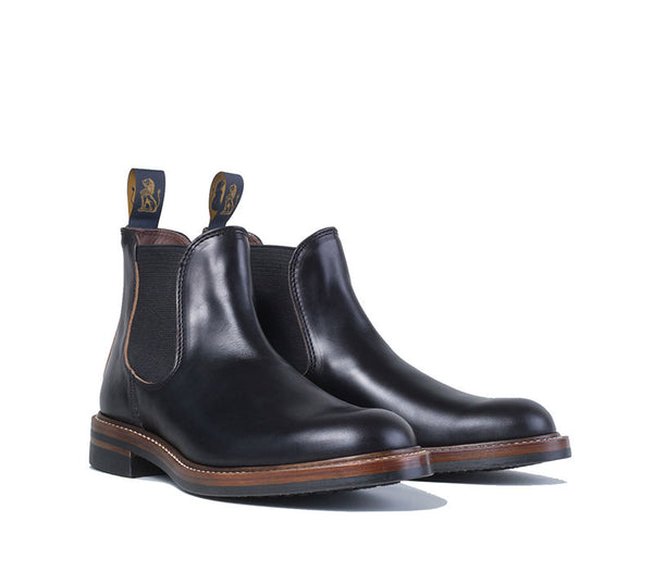 【PRE-ORDER 2024】CHELSEA BOOTS / HORWEEN LEATHER CXL BLACK