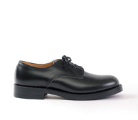 USN LOW QUARTER SHOES / FRENCH CALFSKIN BLACK