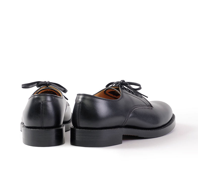 【PRE-ORDER】USN LOW QUARTER SHOES / FRENCH CALFSKIN BLACK