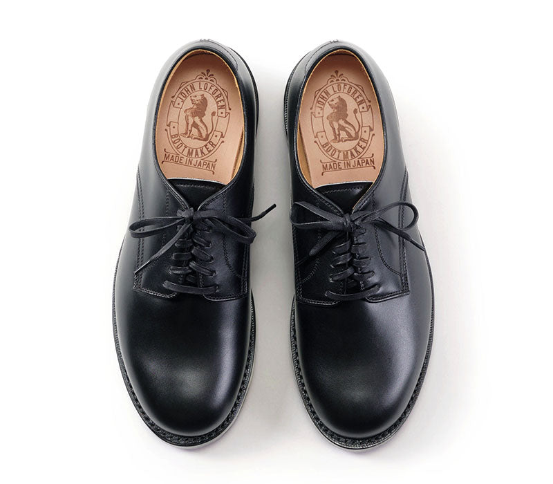 PRE-ORDER】USN LOW QUARTER SHOES / FRENCH CALFSKIN BLACK
