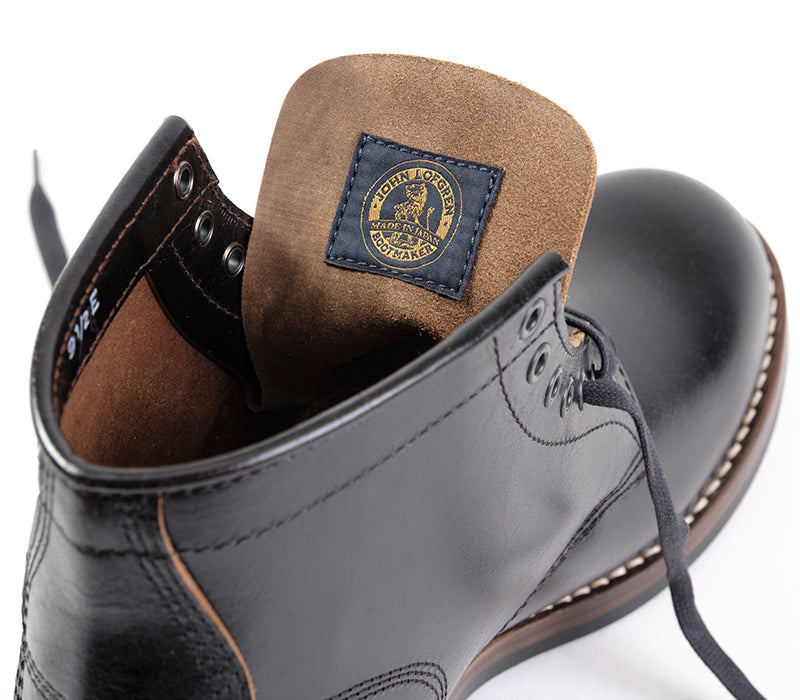 LUDLOW BOOTS / SHINKI HIKAKU HORSEBUTT / BLACK – John LUDLOW BOOTS / SHINKI HIKAKU HORSEBUTT / BLACK – John