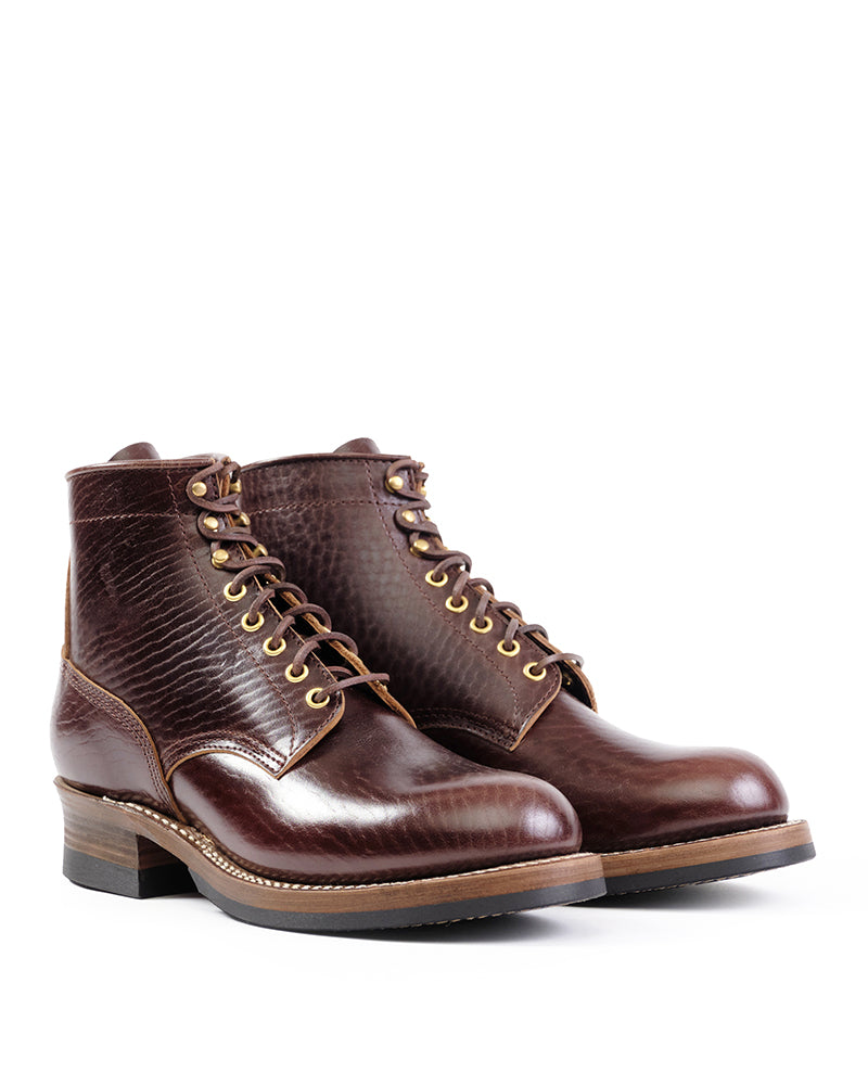 STEEL GANG BOOTS / SHINKI HIKAKU HORSEBUTT DARK BROWN
