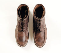 MOHAWK MOCCASIN BOOTS / EZO SHIKA DEERSKIN BURNT MOCHA