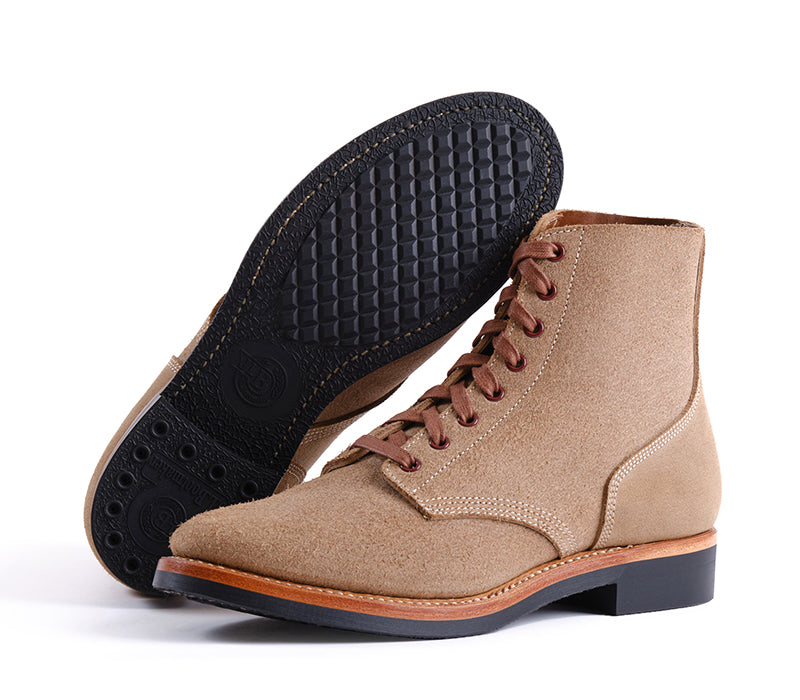 【PRE-ORDER】US NAVY N-1 FIELD SHOES BOONDOCKERS / HORWEEN LEATHER CXL NATURAL ROUGHOUT