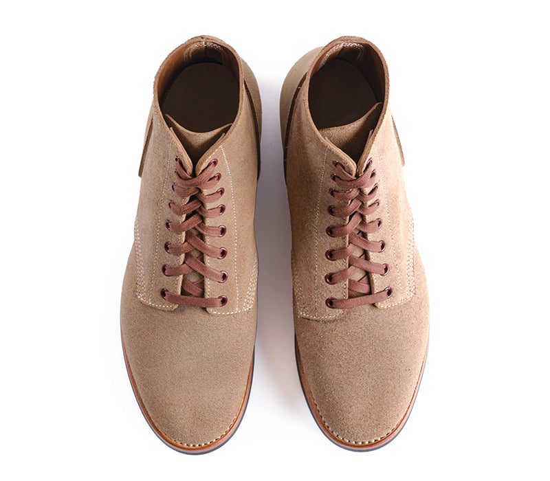 【PRE-ORDER】US NAVY N-1 FIELD SHOES BOONDOCKERS / HORWEEN LEATHER CXL NATURAL ROUGHOUT