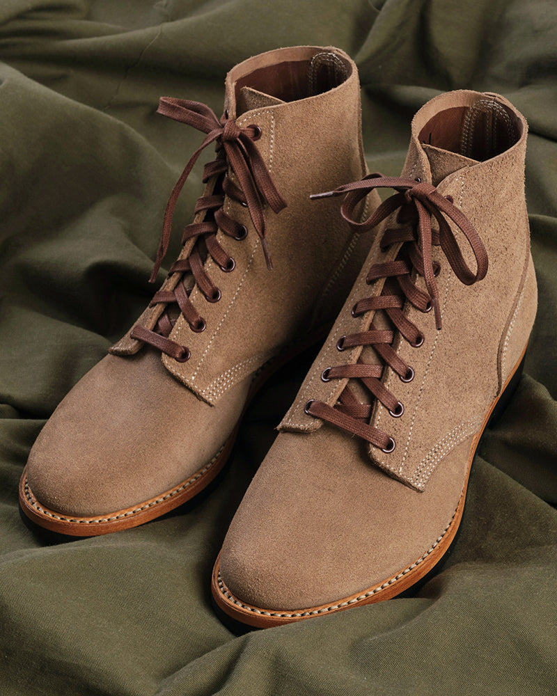 【PRE-ORDER】US NAVY N-1 FIELD SHOES BOONDOCKERS / HORWEEN LEATHER CXL NATURAL ROUGHOUT