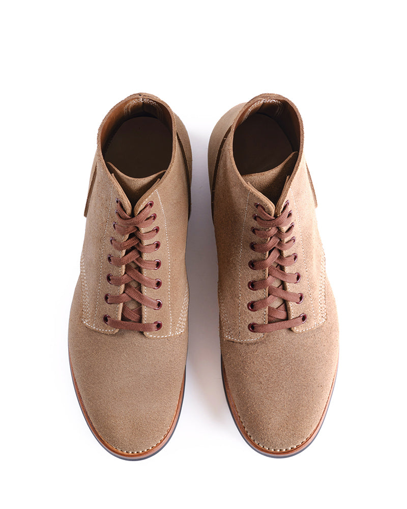 US NAVY N-1 FIELD SHOES BOONDOCKERS / HORWEEN LEATHER CXL NATURAL ROUG