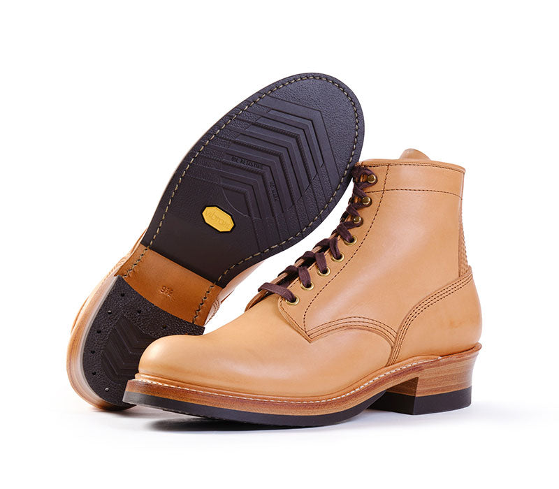 CHRISTMAS 2023 / STEEL GANG SW BOOTS / BADALASSI CARLO / VEGETABLE TANNED LEATHER BONE