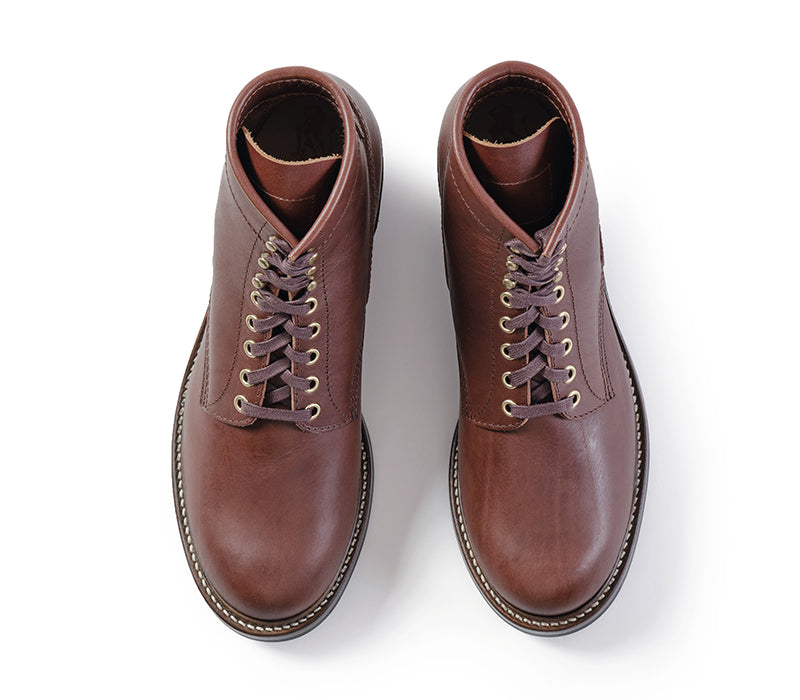 STEEL GANG SW BOOTS / BADALASSI CARLO LEATHER TOBACCO
