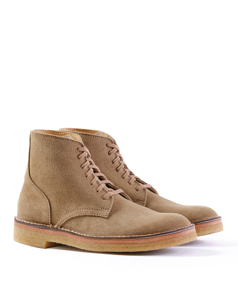 SAHARA BOOTS / JAPANESE SUEDE KHAKI
