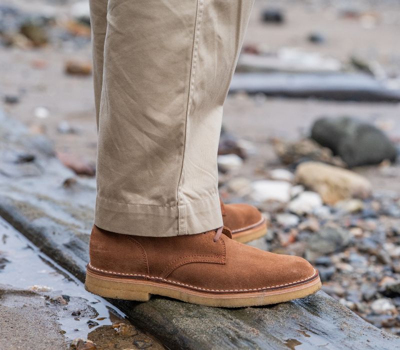 SAHARA BOOTS / JAPANESE SUEDE MUSTARD