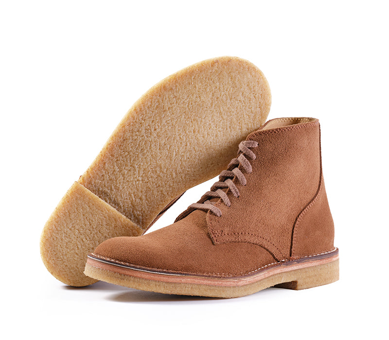 SAHARA BOOTS / JAPANESE SUEDE MUSTARD
