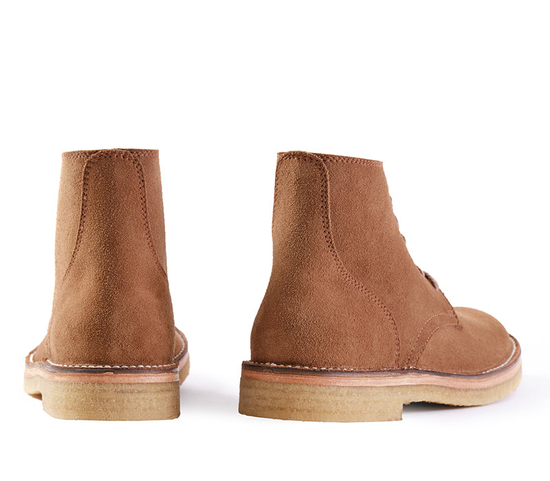 SAHARA BOOTS / JAPANESE SUEDE MUSTARD