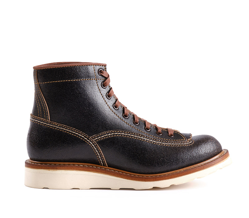 【PRE-ORDER】DONKEY PUNCHER BOOTS / HORWEEN WAXED FLESH DARK BROWN