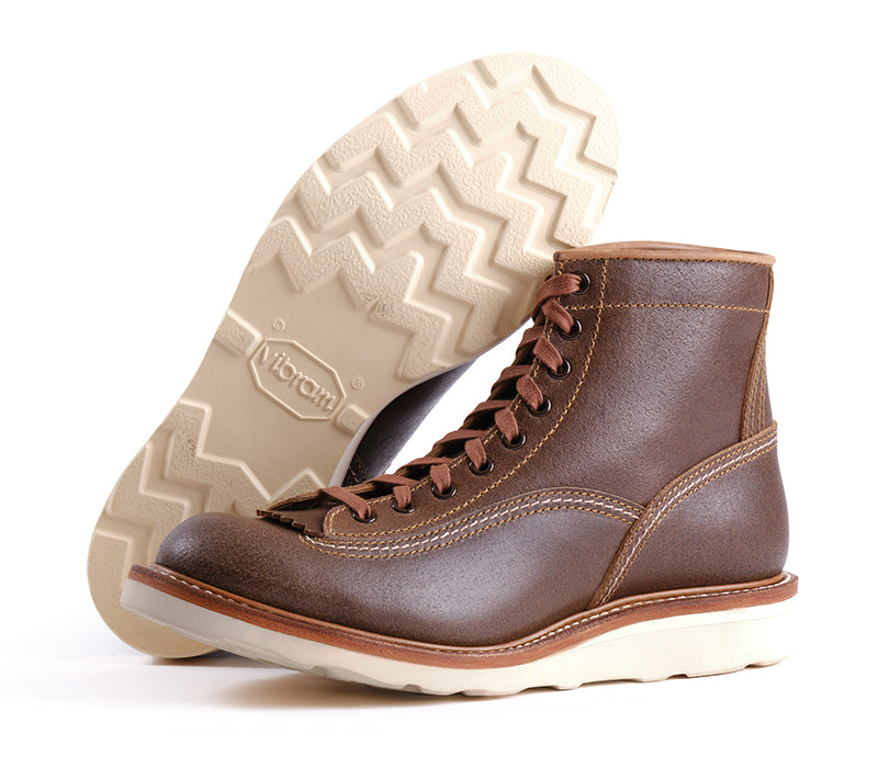 【PRE-ORDER】DONKEY PUNCHER BOOTS / HORWEEN WAXED FLESH NATURAL