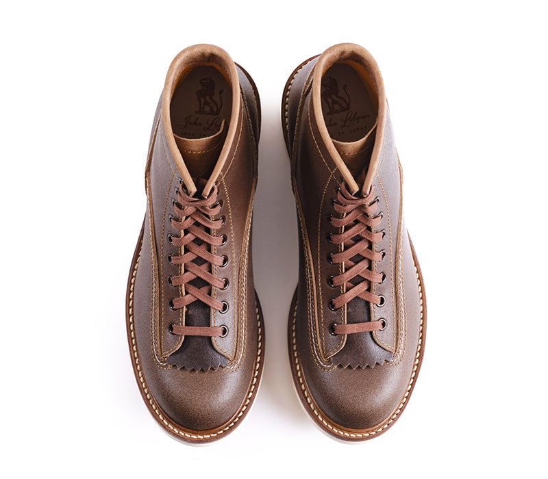 【PRE-ORDER】DONKEY PUNCHER BOOTS / HORWEEN WAXED FLESH NATURAL