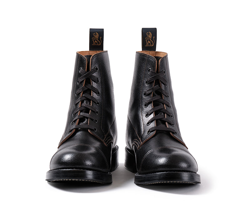 MONTGOMERY BOOTS / HORWEEN SHF HORSEHIDE BLACK