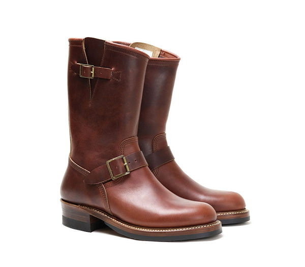 WABASH ENGINEER BOOTS / HORWEEN LEATHER CXL BROWN