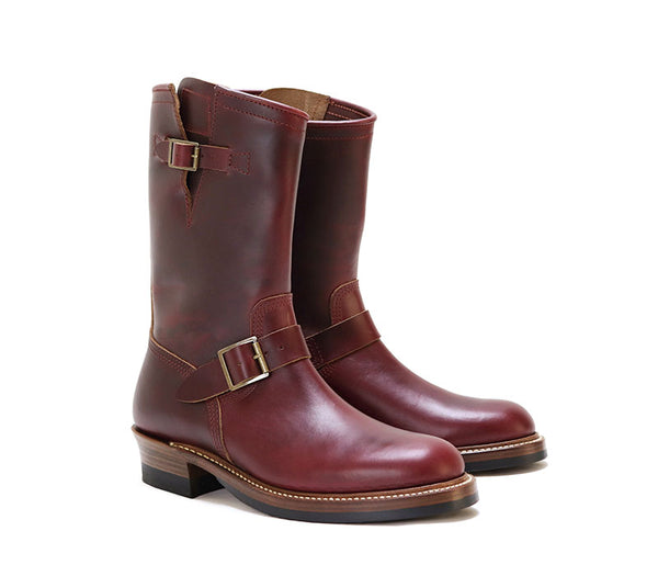 WABASH ENGINEER BOOTS / HORWEEN LEATHER CXL BURGUNDY