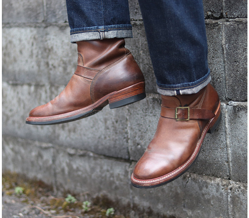 すぐったレディース福袋 WABASH ENGINEER BOOTS / HORWEEN LEATHER CXL NATURAL – John 小物