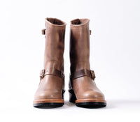 WABASH ENGINEER BOOTS / HORWEEN LEATHER CXL NATURAL