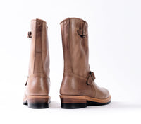 WABASH ENGINEER BOOTS / HORWEEN LEATHER CXL NATURAL