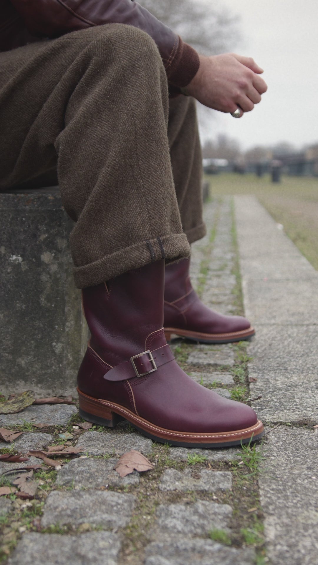 PRE-ORDER】WABASH ENGINEER BOOTS / HORWEEN LEATHER CXL BURGUNDY