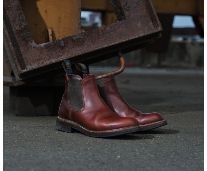 【PRE-ORDER】CHELSEA BOOTS / HORWEEN LEATHER CXL TIMBER