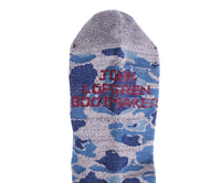 JLB SOCKS 10" / CAMO BLUE x GRAINED NAVY GRAY