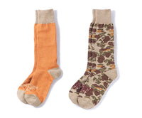 JLB SOCKS 10" / CAMO OLIVE x GRAINED ORANGE