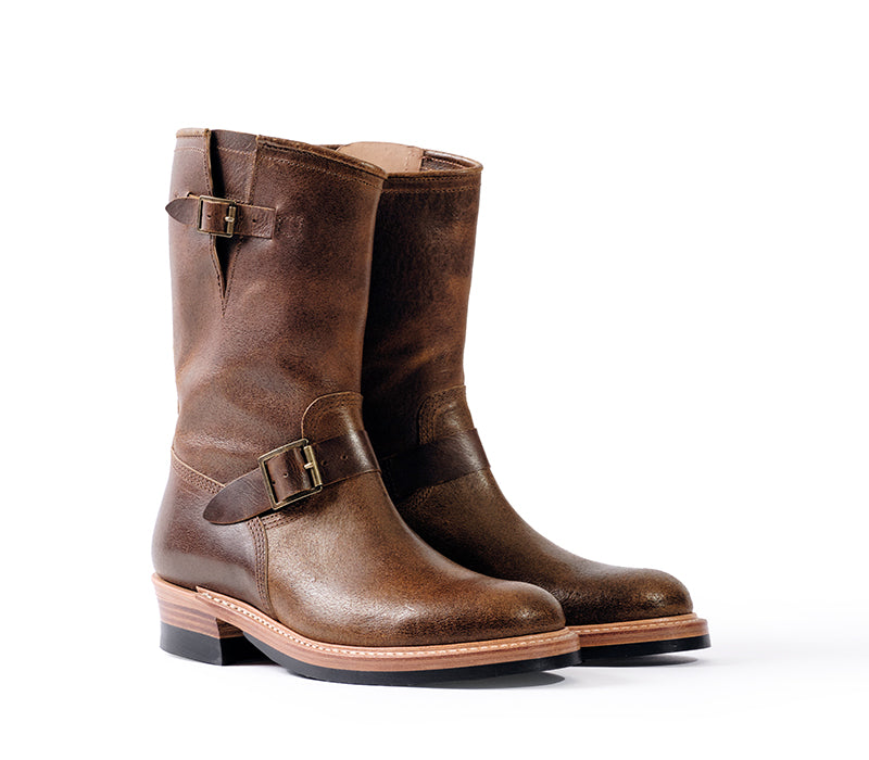 【NONCODE】Flan Glossy Leather Hobabag WEBSITE EXCLUSIVE OFFER WABASH ENGINEER BOOTS / HORWEEN SHF