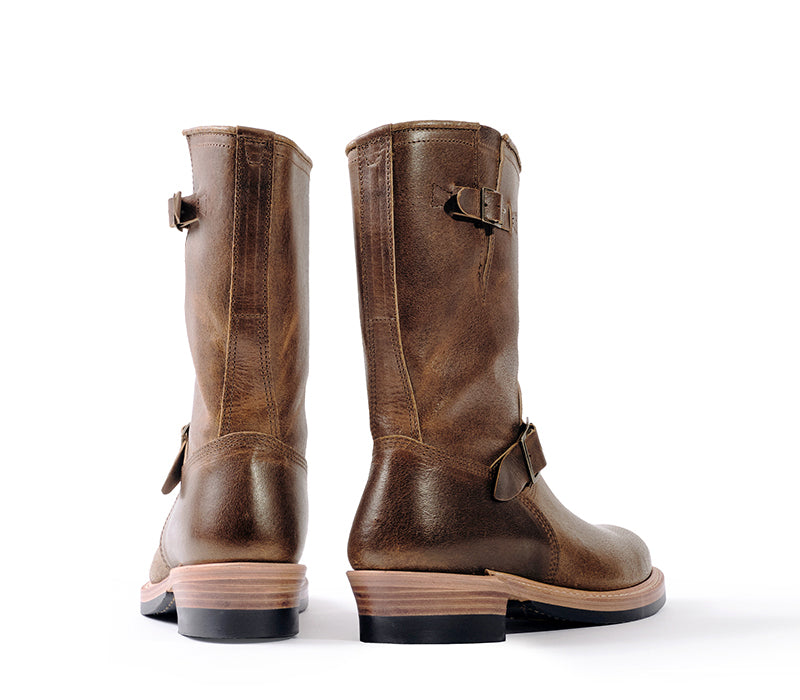 WEBSITE EXCLUSIVE OFFER WABASH ENGINEER BOOTS / HORWEEN SHF HORSEHIDE HAVANA