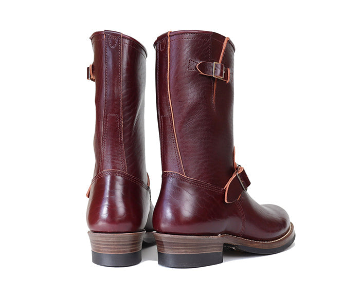 WABASH ENGINEER BOOTS / SHINKI HIKAKU HORSEBUTT BURGUNDY