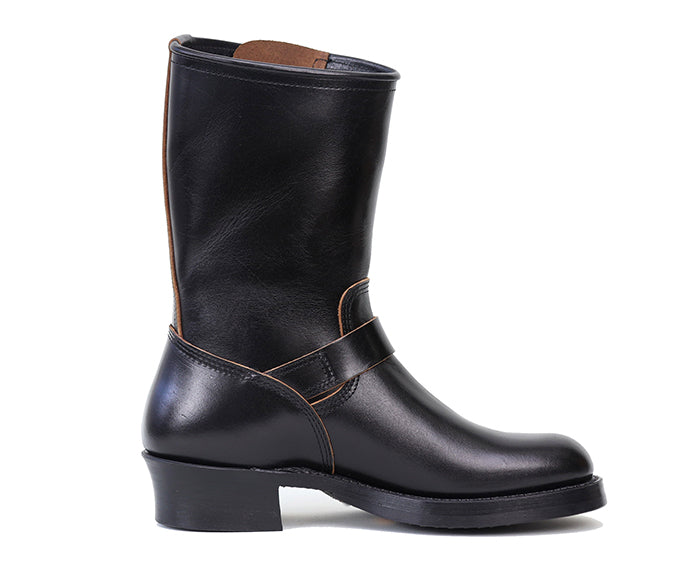 WABASH ENGINEER BOOTS / SHINKI HIKAKU HORSEBUTT BLACK