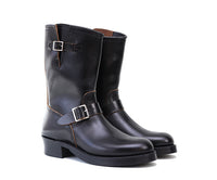 WABASH ENGINEER BOOTS / SHINKI HIKAKU HORSEBUTT BLACK