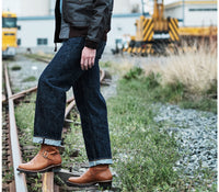 【PRE-ORDER 2025】WABASH ENGINEER BOOTS / BADALASSI CARLO LEATHER COGNAC
