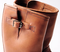 WABASH ENGINEER BOOTS / BADALASSI CARLO LEATHER COGNAC