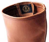 WABASH ENGINEER BOOTS / BADALASSI CARLO LEATHER COGNAC