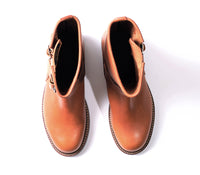 【PRE-ORDER 2025】WABASH ENGINEER BOOTS / BADALASSI CARLO LEATHER COGNAC