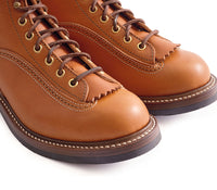 【PRE-ORDER 2025】DONKEY PUNCHER BOOTS / BADALASSI CARLO LEATHER COGNAC