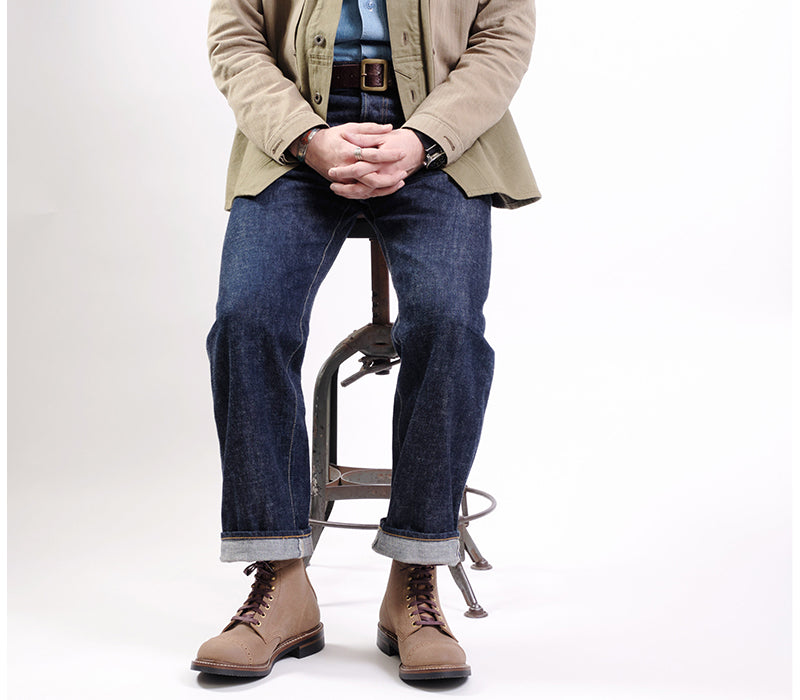 【PRE-ORDER】COMBAT BOOTS / HORWEEN LEATHER CXL NATURAL ROUGHOUT