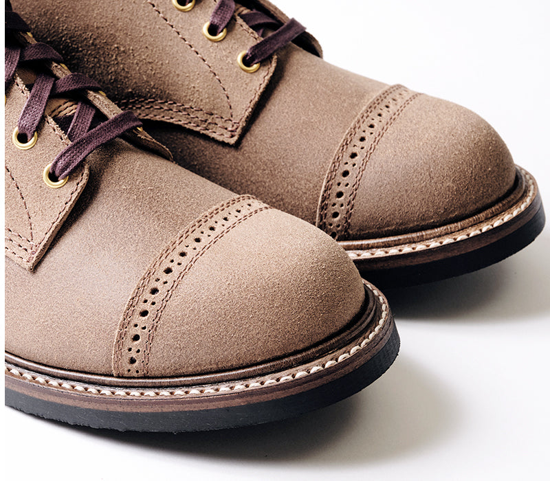 【PRE-ORDER】COMBAT BOOTS / HORWEEN LEATHER CXL NATURAL ROUGHOUT