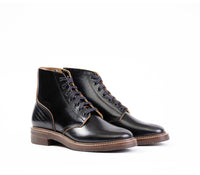 【PRE-ORDER 2024】M-43 SERVICE SHOES / SHINKI HIKAKU BLACK / TEA-CORE HORSEBUTT