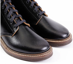 M-43 SERVICE SHOES / SHINKI HIKAKU BLACK / TEA-CORE HORSEBUTT