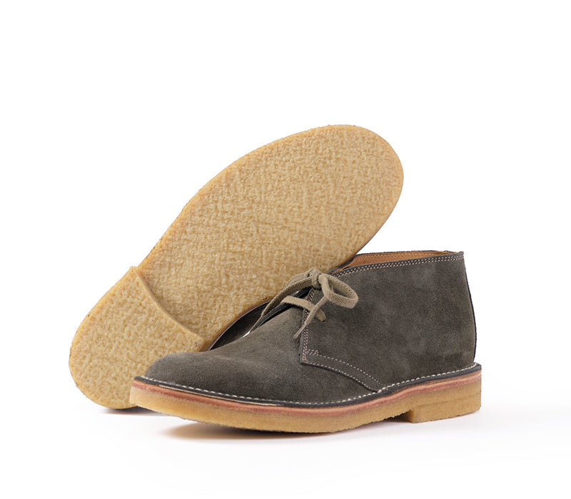 【PRE-ORDER】MILITARY DESERT BOOTS / JAPANESE SUEDE OLIVE
