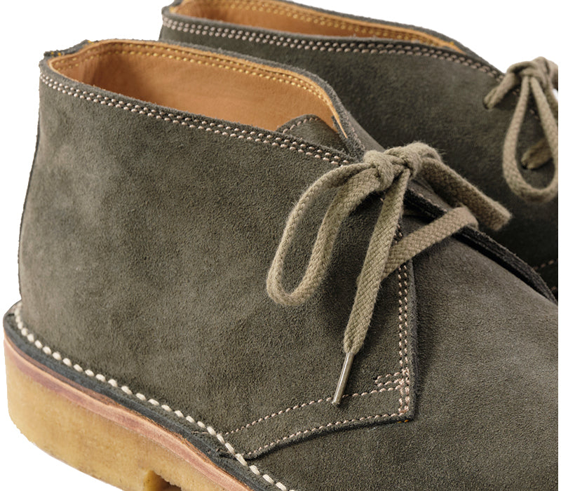 【PRE-ORDER】MILITARY DESERT BOOTS / JAPANESE SUEDE OLIVE