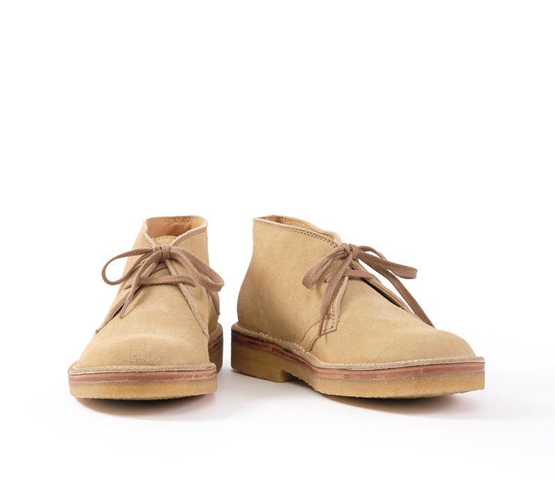 Revolutionerende Kapel Cirkus MILITARY DESERT BOOTS / JAPANESE SUEDE SAND – John Lofgren Bootmaker