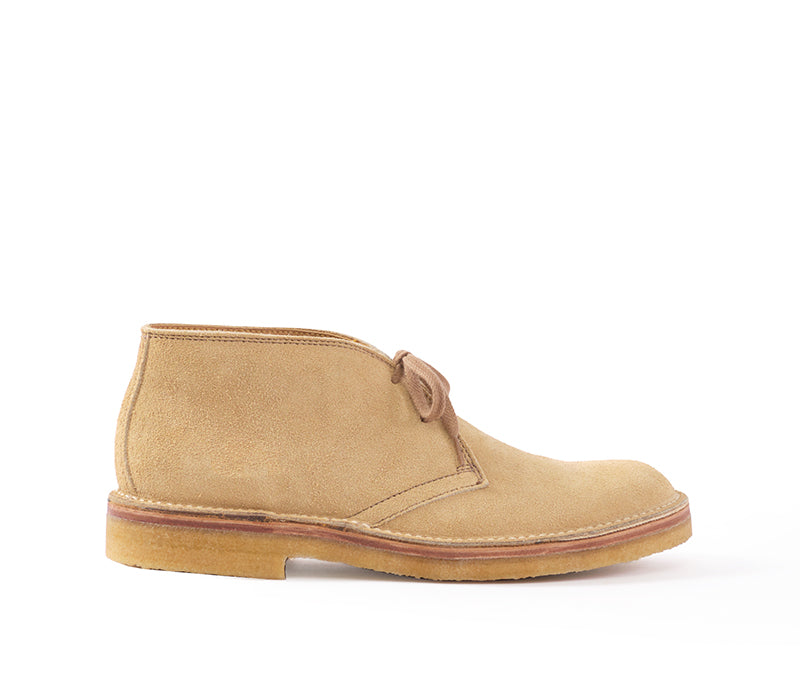 MILITARY DESERT BOOTS / JAPANESE SUEDE SAND – John Lofgren Bootmaker
